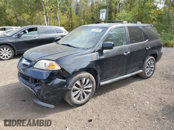 2005 Acura MDX Touring with VIN 2HNYD18605H504048, listed as a Copart auction lot 72575984 with 352,807 mi miles and Clean Title. Bid and sale history available at carsss.com. Image 1.