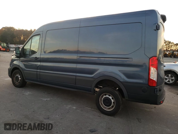 2024 Ford Transit Cargo with VIN 1FTBR1C85RKA59326, listed as a Copart auction lot 76836954 with 22,755 mi miles and Salvage Title. Bid and sale history available at DreamBid. Image 2.