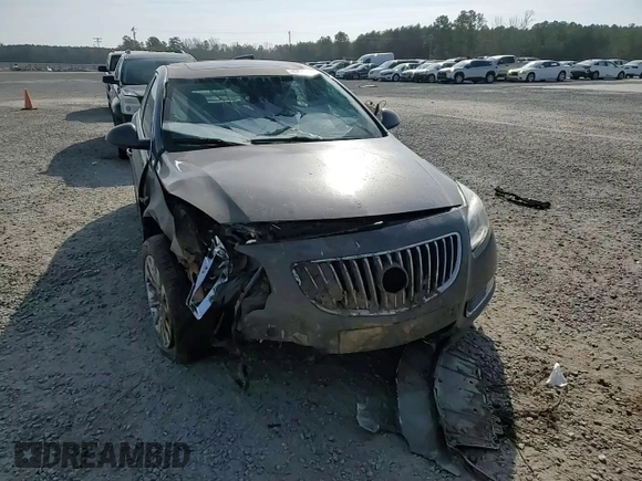 2011 Buick Regal CXL Turbo TO3 with VIN W04GX5GV7B1044111, listed as a Copart auction lot 43941945 with 197,554 mi miles and Salvage Title. Bid and sale history available at carsss.com. Image 10.