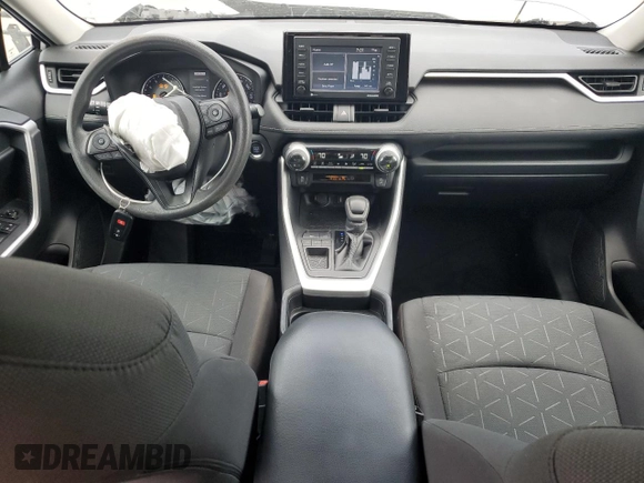 2021 Toyota RAV4 XLE with VIN 2T3W1RFVXMW161939, listed as a Copart auction lot 62233415 with 34,291 mi miles and Salvage title. Bid and sale history available at DreamBid. Image 8.