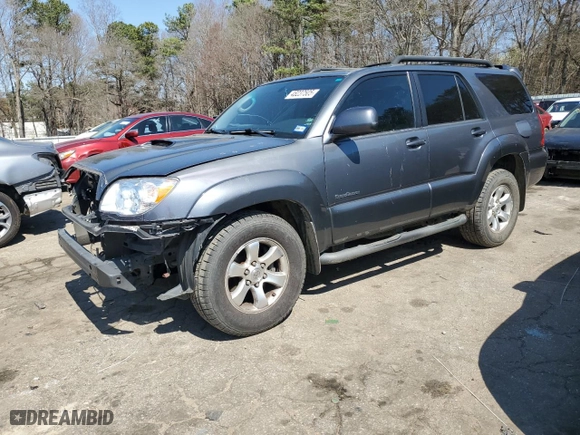 2008 Toyota 4Runner SR5 with VIN JTEZU14R380101468, listed as a Copart auction lot 48237505 with 314,958 mi miles and Salvage Title. Bid and sale history available at carsss.com. Image 1.