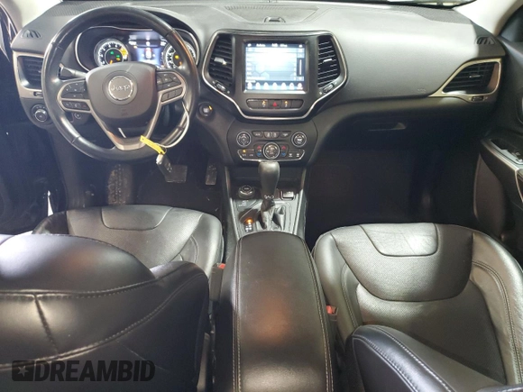 2021 Jeep Cherokee Latitude Lux with VIN 1C4PJMMX2MD205117, listed as a Copart auction lot 56460135 with 42,014 mi miles and Salvage title. Bid and sale history available at DreamBid. Image 8.