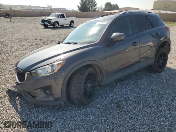 2014 Mazda CX-5 Touring with VIN JM3KE4CY6E0375084, listed as a Copart auction lot 46344065 with 143,828 mi miles and Salvage Title. Bid and sale history available at carsss.com. Image 1.