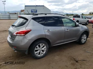 2012 Nissan Murano SV with VIN JN8AZ1MWXCW223585, listed as a Copart auction lot 63911744 with 92,879 mi miles and Salvage Title. Bid and sale history available at carsss.com. Image 3.