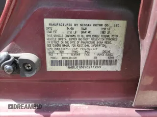 2000 Nissan Altima XE with VIN 1N4DL01D8YC211263, listed as a Copart auction lot 52882685 with Not Provided miles and Salvage Title. Bid and sale history available at DreamBid. Image 13.