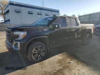 2021 GMC Sierra 1500 AT4 with VIN 3GTU9EET9MG326162, listed as a Copart auction lot 50623465 with 68,723 mi miles and Salvage Title. Bid and sale history available at carsss.com. Image 1.
