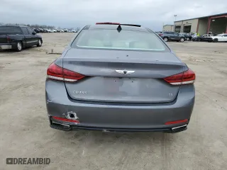 2016 Hyundai Genesis 3.8L with VIN KMHGN4JE6GU132292, listed as a Copart auction lot 43761825 with 0 mi miles and Clean Title. Bid and sale history available at carsss.com. Image 6.