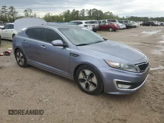 2012 Kia Optima Hybrid with VIN KNAGM4AD5C5009471, listed as a Copart auction lot 50542505 with 146,624 mi miles and Salvage Title. Bid and sale history available at DreamBid. Image 4.
