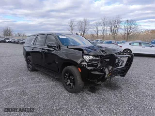 2022 Chevrolet Tahoe Commercial with VIN 1GNSKLED9NR309069, listed as a Copart auction lot 87458924 with 9,208 mi miles and Clean Title. Bid and sale history available at carsss.com. Image 3.