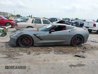 2014 Chevrolet Corvette Z51 3LT with VIN 1G1YL2D78E5128387, listed as a IAAI auction lot 42372075 with 136,632 mi miles and . Bid and sale history available at DreamBid. Image 14.