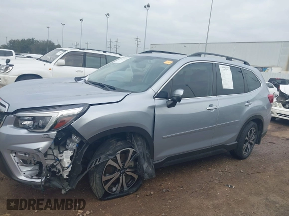 2021 Subaru Forester Limited with VIN JF2SKASC1MH587446, listed as a IAAI auction lot 41455476 with 32,265 mi miles. Bid and sale history available at carsss.com. Image 14.