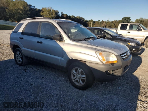 2005 Kia Sportage LX with VIN KNDJE723X57085546, listed as a Copart auction lot 75308924 with 170,752 mi miles and Clean Title. Bid and sale history available at carsss.com. Image 4.