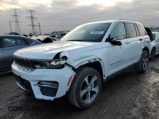 2023 Jeep Grand Cherokee Limited z VIN 1C4RJHBG9PC560251, wystawiony jako Copart lot #46943025 z przebiegiem 18 487 mil mil oraz Szkoda całkowita • Salvage title. Historia ofert i sprzedaży dostępna na DreamBid. Obrazek 1.