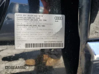 2015 Audi Q5 Premium with VIN WA1CFAFP9FA106045, listed as a Copart auction lot 51577715 with 130,863 mi miles and Clean Title. Bid and sale history available at carsss.com. Image 13.