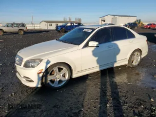 2011 Mercedes-Benz C 300 Sport with VIN WDDGF8BB5BR170871, listed as a Copart auction lot 88666045 with 147,474 mi miles and Salvage title. Bid and sale history available at DreamBid. Image 1.