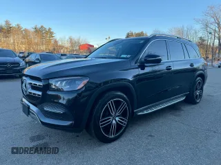 2020 Mercedes-Benz GLS 450 with VIN 4JGFF5KE3LA261115, listed as a Copart auction lot 43869084 with 64,682 mi miles and . Bid and sale history available at DreamBid. Image 2.