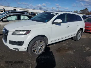 2013 Audi Q7 3.0T Premium Plus with VIN WA1LGAFE9DD008558, listed as a Copart auction lot 48083605 with 155,956 mi miles and Clean Title. Bid and sale history available at carsss.com. Image 1.