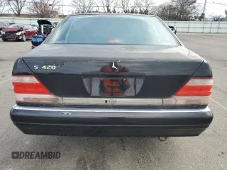 1997 Mercedes-Benz S-Class with VIN WDBGA43G7VA367943, listed as a Copart auction lot 49953995 with 248,573 mi miles and Salvage Title. Bid and sale history available at carsss.com. Image 6.