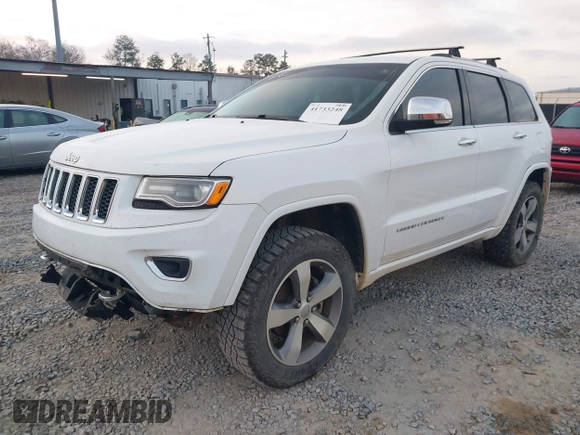 2015 Jeep Grand Cherokee High Altitude with VIN 1C4RJECG8FC175565, listed as a IAAI auction lot 41733248 with 107,947 mi miles. Bid and sale history available at carsss.com. Image 2.