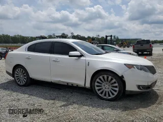 2013 Lincoln MKS with VIN 1LNHL9DK4DG612981, listed as a Copart auction lot 60701895 with 113,354 mi miles and Salvage title. Bid and sale history available at DreamBid. Image 4.