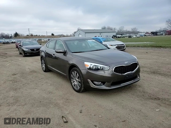 2014 Kia Cadenza Premium with VIN KNALN4D73E5167442, listed as a Copart auction lot 83373814 with 66,552 mi miles and Salvage Title. Bid and sale history available at carsss.com. Image 11.