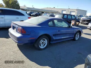1996 Ford Mustang with VIN 1FALP404XTF190707, listed as a Copart auction lot 79583054 with 197,695 mi miles and Salvage Title. Bid and sale history available at carsss.com. Image 3.