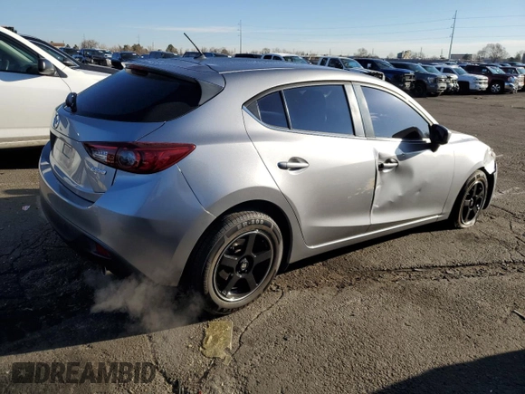 2016 Mazda 3 i Sport with VIN 3MZBM1K77GM261885, listed as a Copart auction lot 47854805 with 94,994 mi miles and Salvage Title. Bid and sale history available at DreamBid. Image 3.