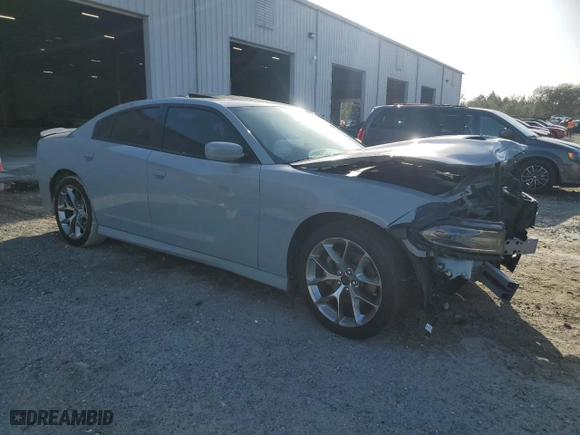 2021 Dodge Charger GT with VIN 2C3CDXHG4MH574862, listed as a Copart auction lot 47811515 with NaN miles and Non Repairable. Bid and sale history available at carsss.com. Image 4.