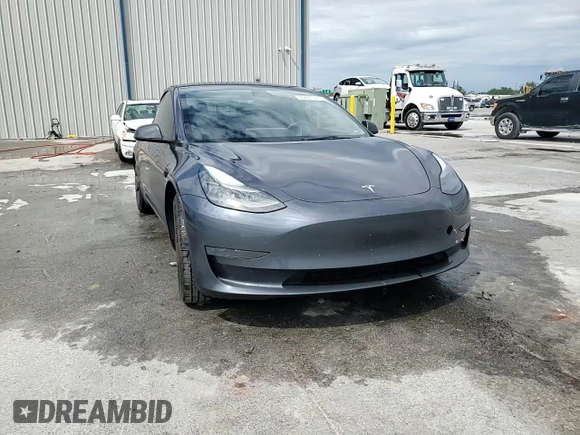 2023 Tesla Model 3 с VIN 5YJ3E1EA7PF449077, выставлен на аукционе Copart как лот 56821975 с пробегом 42 037 миль миль и Списание • Salvage title. История ставок и продаж доступна на DreamBid. Изображение 14.
