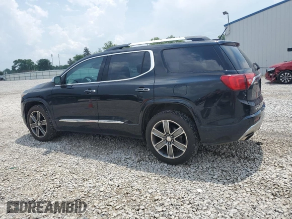 2017 GMC Acadia Denali with VIN 1GKKNPLS9HZ248940, listed as a Copart auction lot 62273455 with 106,016 mi miles and Salvage title. Bid and sale history available at DreamBid. Image 2.