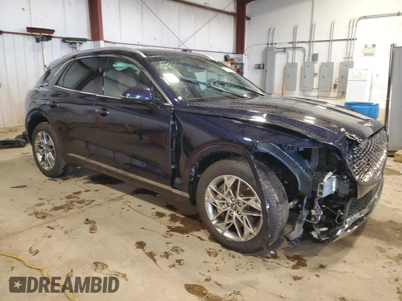 2025 Genesis GV70 2.5T with VIN 5NMMADTB5SH029029, listed as a Copart auction lot 56674305 with 2,959 mi miles and Salvage title. Bid and sale history available at DreamBid. Image 4.