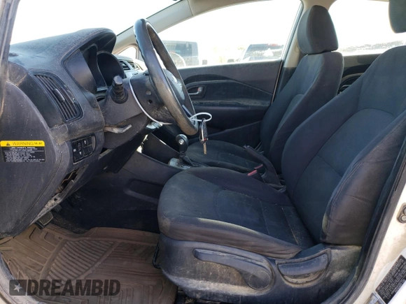 2014 Kia Rio LX with VIN KNADM5A36E6417300, listed as a Copart auction lot 82268544 with 166,455 mi miles and Clean Title. Bid and sale history available at carsss.com. Image 7.