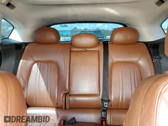 2017 Maserati Levante z VIN ZN661XUA1HX207002, wystawiony jako Copart lot #72803814 z przebiegiem Nie podano mil oraz Szkoda całkowita • Salvage title. Historia ofert i sprzedaży dostępna na DreamBid. Obrazek 10.