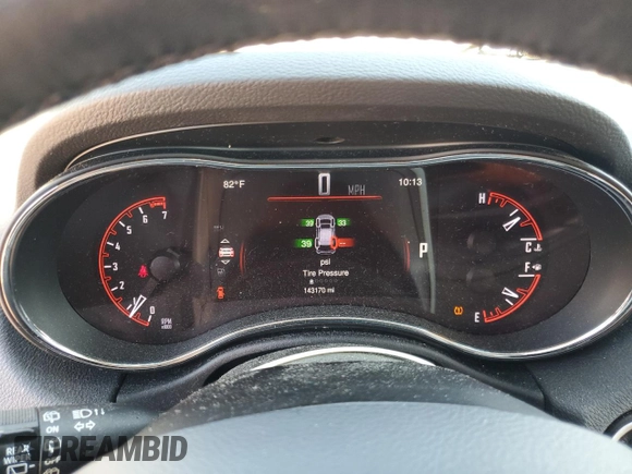 2015 Dodge Durango Limited with VIN 1C4RDJDG2FC128191, listed as a Copart auction lot 63397775 with 143,170 mi miles and Clean title. Bid and sale history available at DreamBid. Image 9.