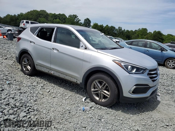 2017 Hyundai Santa Fe 2.4L with VIN 5XYZT3LBXHG485797, listed as a Copart auction lot 57067725 with 177,434 mi miles and Salvage title. Bid and sale history available at DreamBid. Image 4.