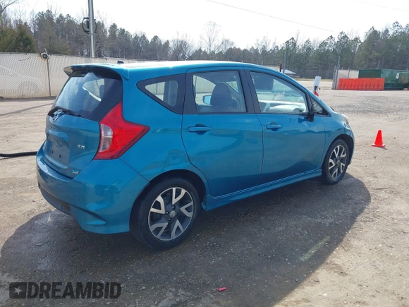 2015 Nissan Note SV with VIN 3N1CE2CP0FL372410, listed as a IAAI auction lot 41701198 with 101,538 mi miles and . Bid and sale history available at DreamBid. Image 4.