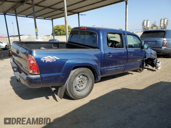 2008 Toyota Tacoma PreRunner with VIN 3TMJU62N48M059131, listed as a Copart auction lot 60751455 with 125,672 mi miles and Salvage title. Bid and sale history available at DreamBid. Image 3.