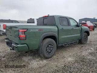 2023 Nissan Frontier SV with VIN 1N6ED1EKXPN663452, listed as a Copart auction lot 53535295 with 17,522 mi miles and Salvage title. Bid and sale history available at DreamBid. Image 3.