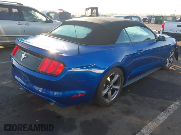 2017 Ford Mustang V6 with VIN 1FATP8EM7H5230609, listed as a IAAI auction lot 41466675 with 25,841 mi miles and . Bid and sale history available at carsss.com. Image 4.