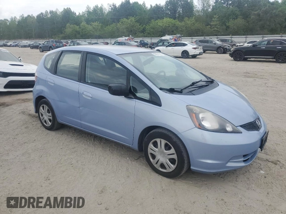 2009 Honda Fit with VIN JHMGE88209S040292, listed as a Copart auction lot 53551595 with 188,494 mi miles and Clean Title. Bid and sale history available at carsss.com. Image 4.