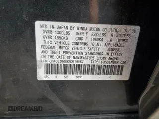 2008 Acura TSX z VIN JH4CL96898C019967, wystawiony jako Copart lot #55044345 z przebiegiem 164 859 mil mil oraz Szkoda całkowita • Salvage title. Historia ofert i sprzedaży dostępna na DreamBid. Obrazek 12.