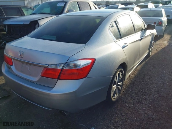 2014 Honda Accord Sedan LX with VIN 1HGCR2F35EA049214, listed as a IAAI auction lot 41625892 with 42,713 mi miles. Bid and sale history available at carsss.com. Image 4.