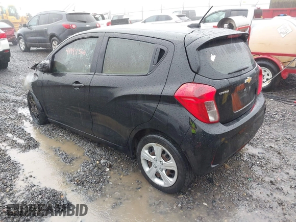 2022 Chevrolet Spark LS with VIN KL8CB6SA4NC027989, listed as a IAAI auction lot 41945366 with 49,881 mi miles and . Bid and sale history available at DreamBid. Image 3.