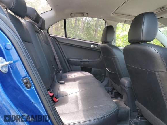 2016 Mitsubishi Lancer GT with VIN JA32U8FW6GU602331, listed as a Copart auction lot 62576735 with 128,454 mi miles and Salvage title. Bid and sale history available at DreamBid. Image 10.