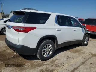 2020 Chevrolet Traverse LS with VIN 1GNEVLKW9LJ155226, listed as a Copart auction lot 68505504 with 42,517 mi miles and Salvage Title. Bid and sale history available at carsss.com. Image 3.