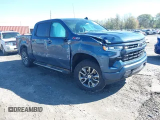 2024 Chevrolet Silverado 1500 RST with VIN 2GCUDEED6R1147763, listed as a IAAI auction lot 41857202 with 12,851 mi miles. Bid and sale history available at carsss.com. Image 1.