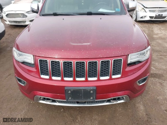 2014 Jeep Grand Cherokee Overland with VIN 1C4RJFCM0EC492833, listed as a IAAI auction lot 41836579 with 120,168 mi miles. Bid and sale history available at carsss.com. Image 6.