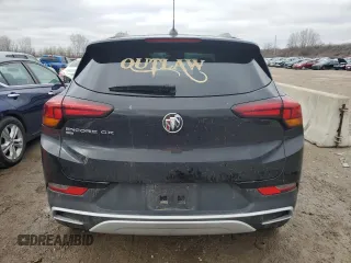 2023 Buick Encore GX Select with VIN KL4MMESL1PB157670, listed as a Copart auction lot 43427635 with 73,723 mi miles and Salvage title. Bid and sale history available at DreamBid. Image 6.