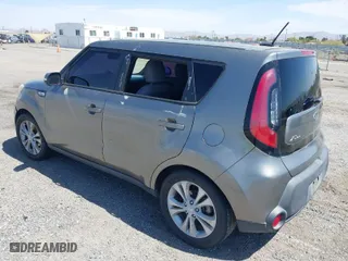 2014 Kia Soul + with VIN KNDJP3A57E7072372, listed as a IAAI auction lot 41996294 with 136,601 mi miles. Bid and sale history available at carsss.com. Image 3.