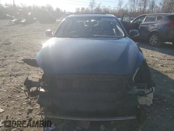 2017 Infiniti Q50 Red Sport 400 with VIN JN1FV7AP9HM851270, listed as a Copart auction lot 82012944 with 132,260 mi miles and Salvage title. Bid and sale history available at DreamBid. Image 5.